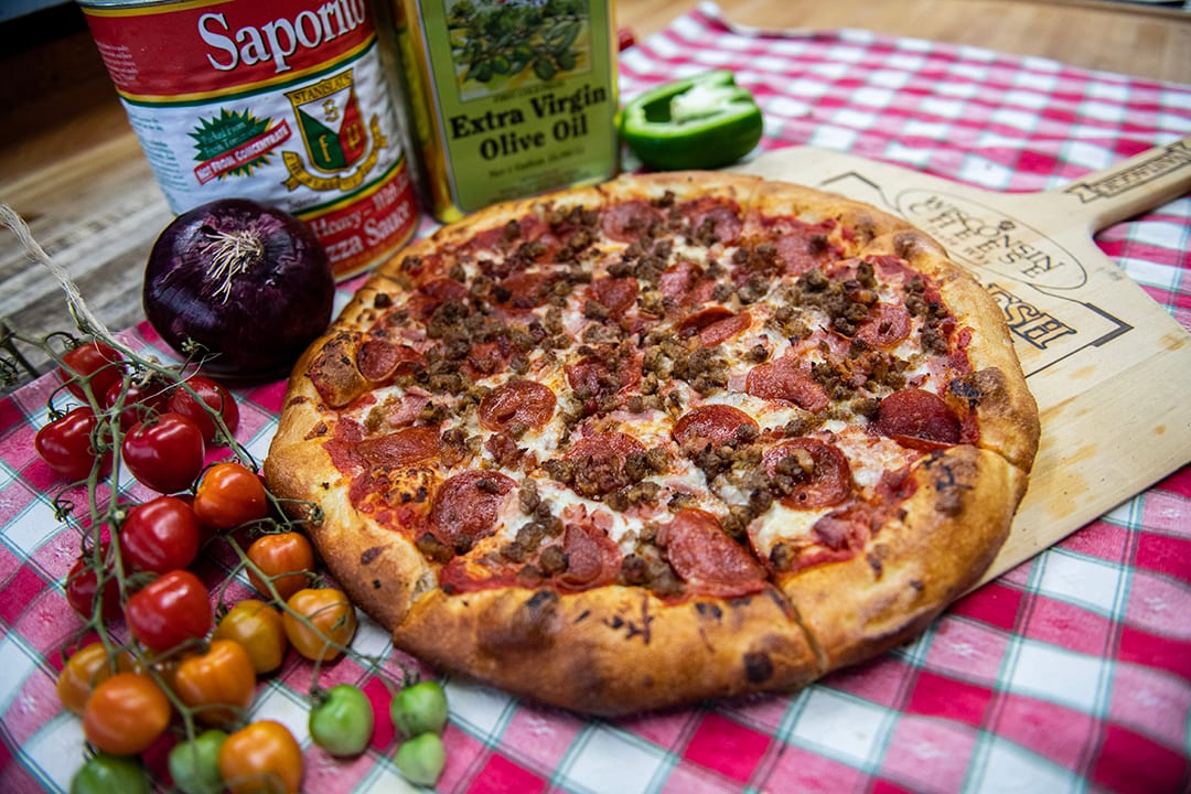 Small | Meat Lovers Pizza.